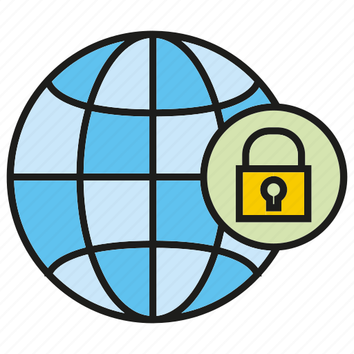 Global, globe, key, lock, world, world wide icon - Download on Iconfinder