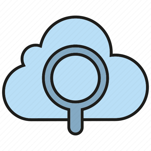 Cloud computing, internet, network, search, search engine, seo icon - Download on Iconfinder