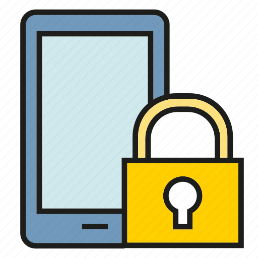 Lock, mobile, mobile protection, phone, protect, secure icon - Download on Iconfinder