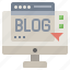 blog, blogging, browser, digital, marketing, multimedia 