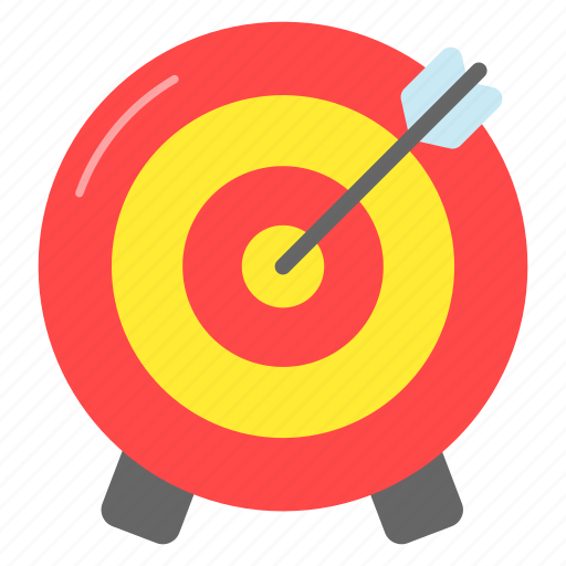 Dartboard, target, goal, aim, mission, purpose, objective icon - Download on Iconfinder