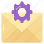 email, setting, configuration, communication, management, mail, envelope 