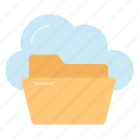cloud, folder, sharing, network, hosting, storage, archive