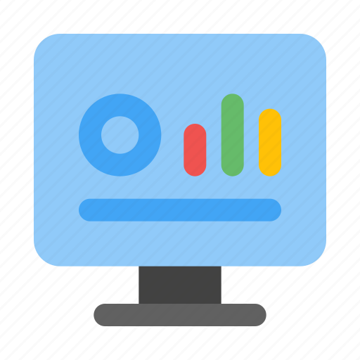 Dashboard, monitor, report, summary, seo, and, web icon - Download on Iconfinder