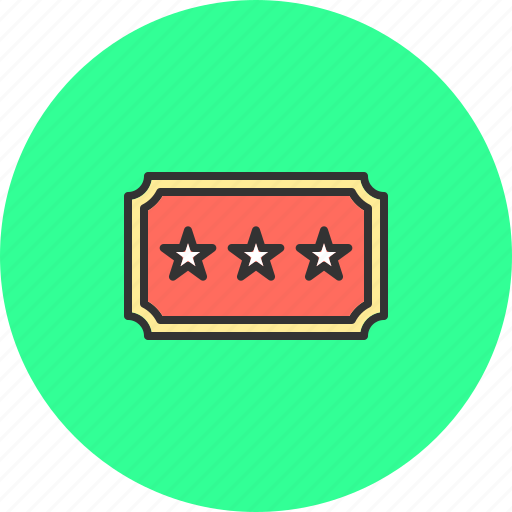 Cinema, star, ticket icon - Download on Iconfinder