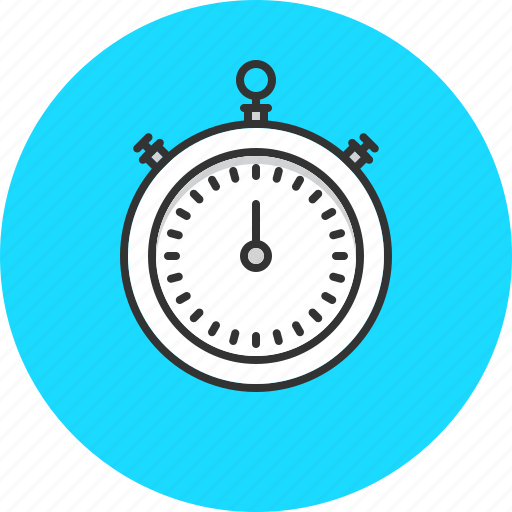 Clock, minuet, seconds, stop, time, watch icon - Download on Iconfinder