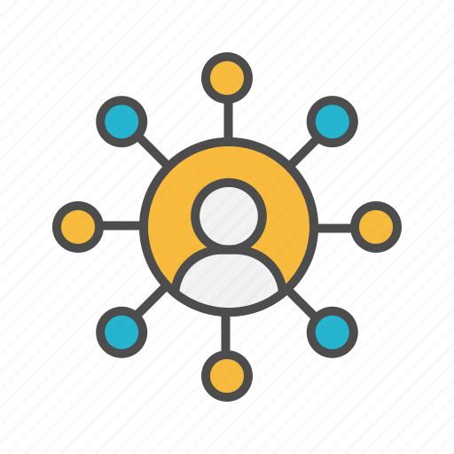 Connection, network, social, target group, web icon - Download on Iconfinder