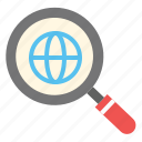 search, find, magnifier, zoom, magnifying, business, seo, global