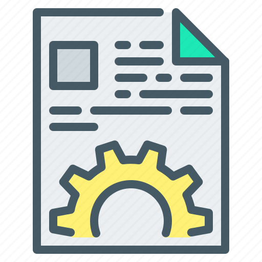 Cogwheel, content, content management, gear, management icon - Download on Iconfinder