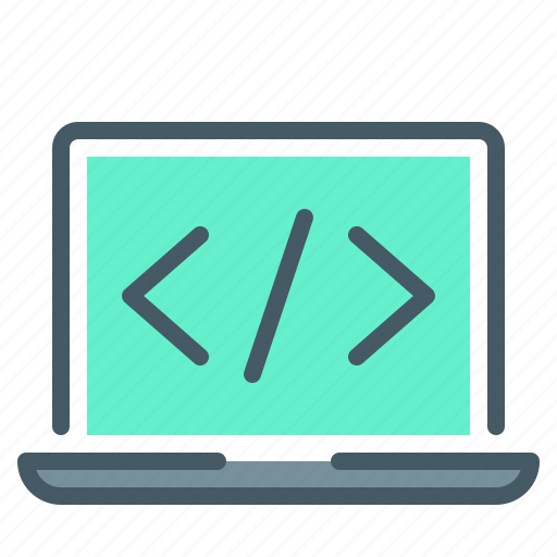 Code, coding, laptop icon - Download on Iconfinder