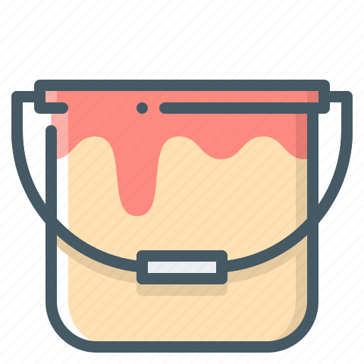Bucket, draw, paint icon - Download on Iconfinder