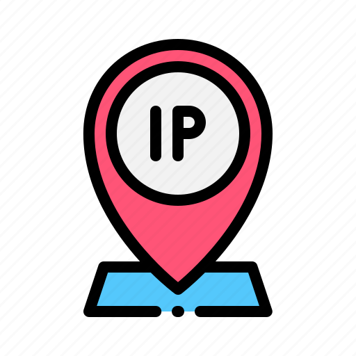 Ip, address, location, pin, map, navigation, marker icon - Download on Iconfinder
