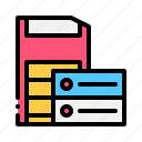 save, archive, folder, file, document, data, storage