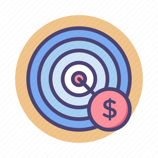Aim, click, pay, per, ppc, target icon - Download on Iconfinder