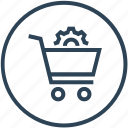cart, gear, optimization, seo, seo services, shopping 
