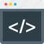 coding, development, html, source code, web icon 
