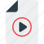 movie clip, movie collection, movie file, video clip, video file icon 