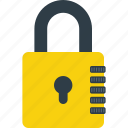 lock, padlock, password, privacy, security icon