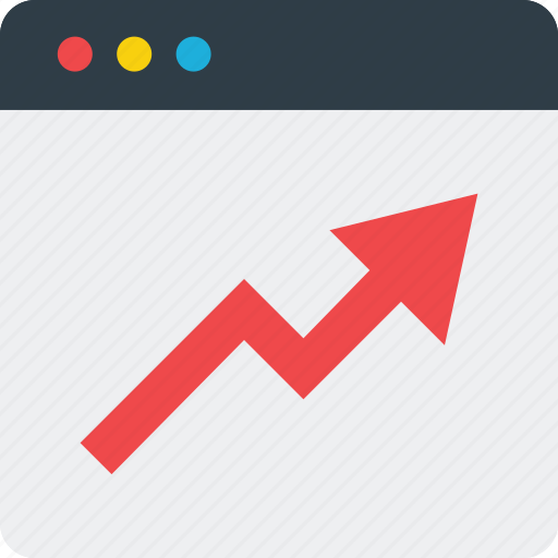 Analytics, arrow, infographics, online graph, up, web, web analytics icon icon - Download on Iconfinder