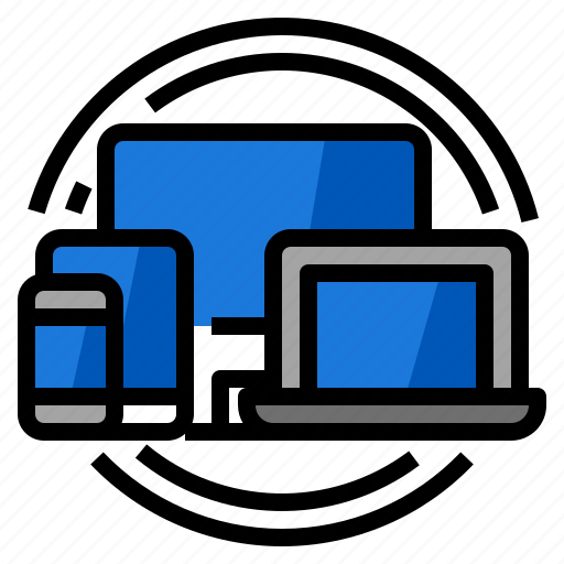 Computer, laptop, responsive, tablet icon - Download on Iconfinder