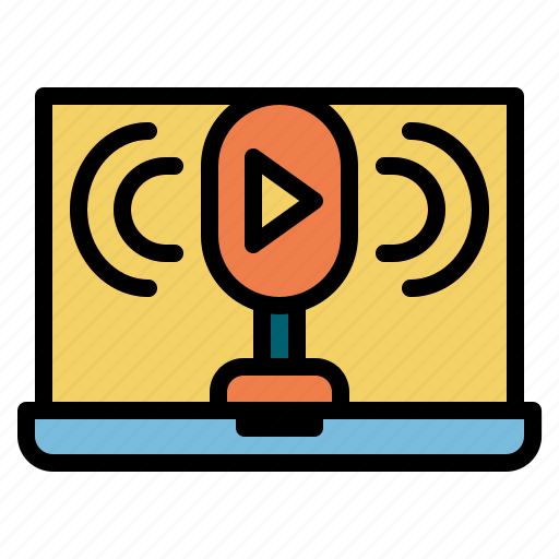 Seomarketing, podcast, audio, device, radio, recorder icon - Download on Iconfinder