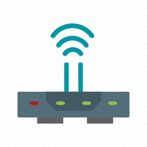 Wifi, internet signals, router icon - Download on Iconfinder
