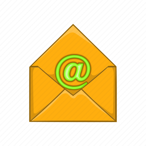 Cartoon, communication, design, email, mail, message, sign icon - Download on Iconfinder