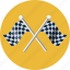chequered, competition, finish, flag, goal, racing, start 