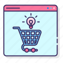 cart, ecommerce, online, shopping