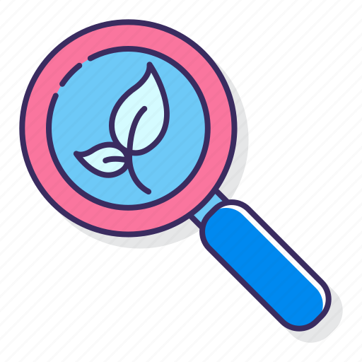 Magnifying glass, organic, search, seo icon - Download on Iconfinder