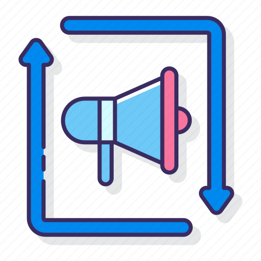 Advertising, megaphone, remarketing, services icon - Download on Iconfinder