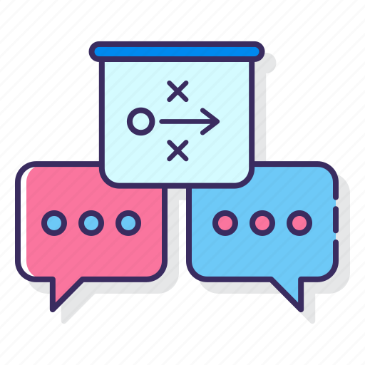 Consultancy, discuss, plan, strategy icon - Download on Iconfinder