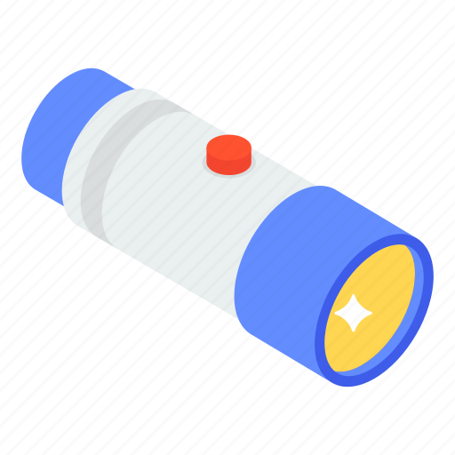 Torch, pocket torch, flashlight, light, searchlight icon - Download on Iconfinder