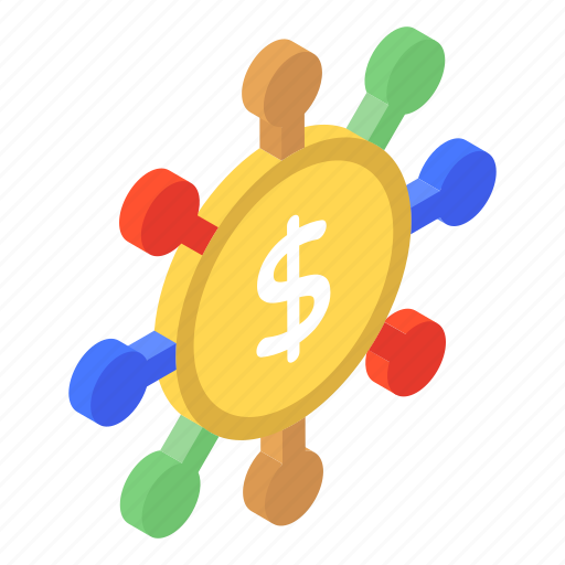 Money network, financial network, business network, financial links, financial community icon - Download on Iconfinder