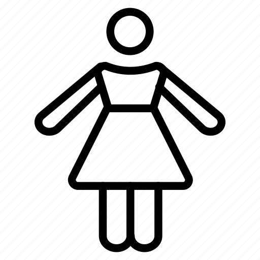 Female, lady, woman, girl, womanish, lass, gentlewoman icon - Download on Iconfinder
