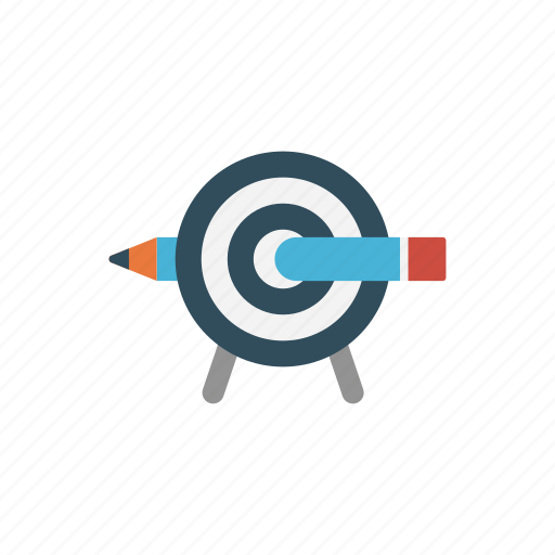 Board, goal, pencil, seo, target icon - Download on Iconfinder