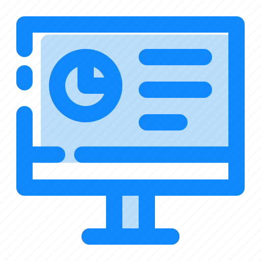 Marketing, monitor, optimization, presentation, report, seo, web icon - Download on Iconfinder