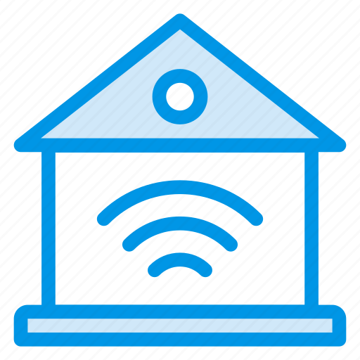 Connected, connection, home, house, internet, wifi, wireless icon - Download on Iconfinder