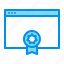 certificate, optimization, page, quality 