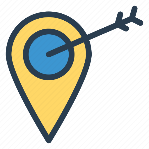 Location, marker, navigation, navigator, point, position, target icon - Download on Iconfinder