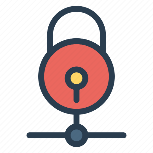 Lock, padlock, protected, secure, security, server, sharing icon - Download on Iconfinder