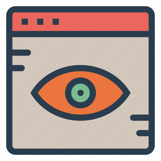 Browser, check, eye, see, view, web, website icon - Download on Iconfinder