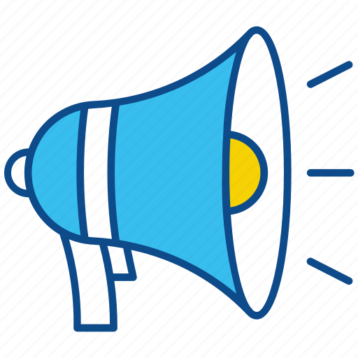 Advertising, marketing, media, megaphone, promotion, social, announcement icon - Download on Iconfinder