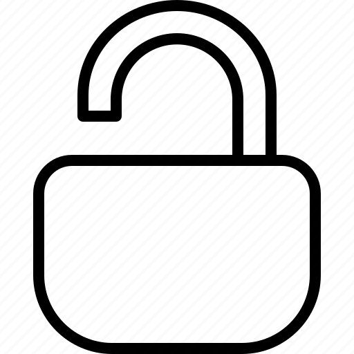 Open, padlock, private, safety, unlock, unlocked icon - Download on Iconfinder