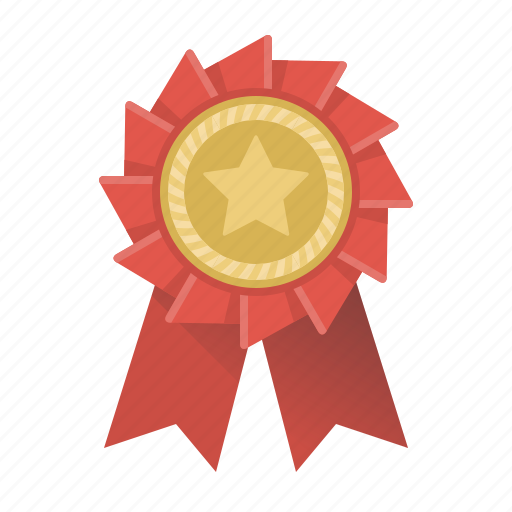 Badge, rank, rank badge, award, best, star, trophy icon - Download on Iconfinder