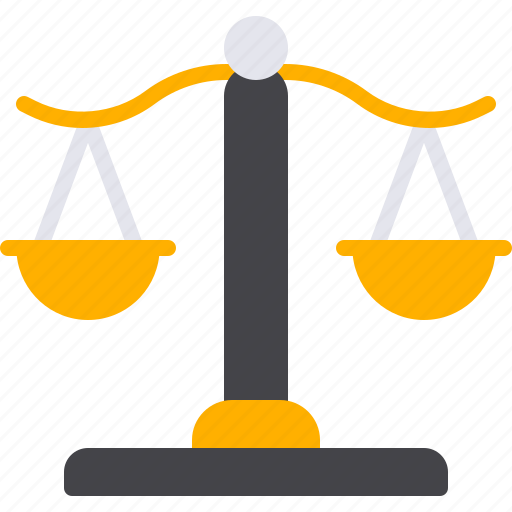 Balance, scale, weight, equality, lawyer, law, judgement icon - Download on Iconfinder
