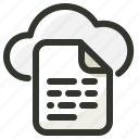 cloud, data, document, file, storage