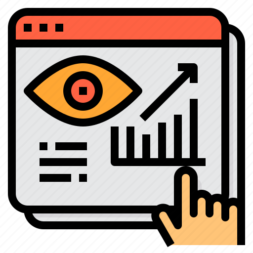 Vision, statistic, eye, seo, web icon - Download on Iconfinder