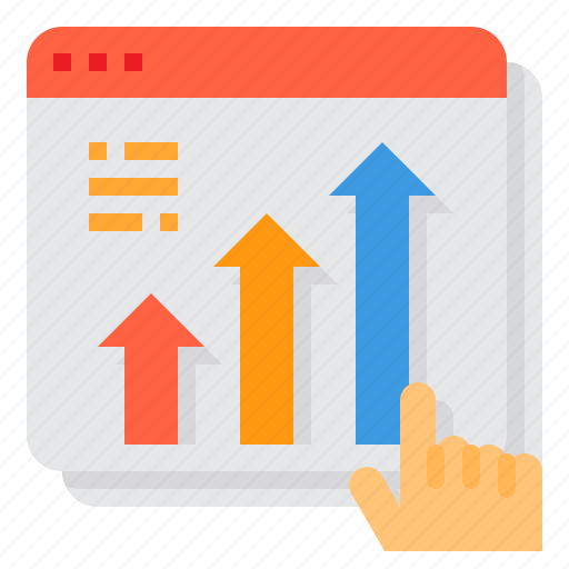 Analytics, seo, search, engine, optimization, web, arrows icon - Download on Iconfinder