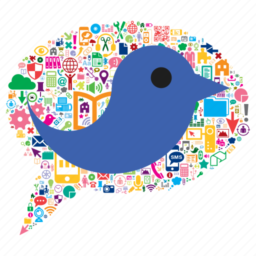 Animal, bird, bubble, concept, speech, twitter, web icon - Download on Iconfinder